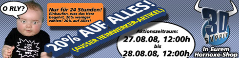 20% auf ALLES!!