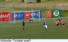 Isländischer Torjubel