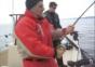 Dem Angler den Fisch weggeschnappt