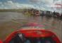 Speedboat in sehr engen Kurven