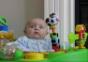 Baby hat Respekt vorm Naseputzen