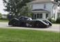 Batmobile mit Düsenantrieb