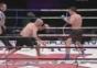 Rad schlagen beim Kickboxen