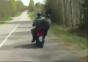 Betrunken Moped fahren in Russland
