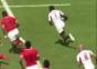 Schneller Sprinter beim Rugby