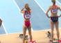 Ivet Lalova macht sich warm