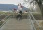 Flotter Dreier beim Parkour