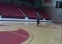 Basketball Profi beim dunken