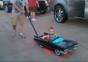 Gepimpter Kinderwagen