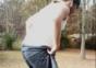 Trampolinsprung geht in die Hose – FAIL