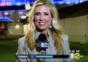 Reporterin spricht Gibberisch