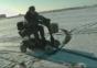 Rentner-Scooter im Schnee mit knapp 110 km/h unterwegs