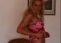 Sexy Blondine aus Südafrika vor der Cam
