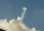 Ring aus Rauch am Mount Etna