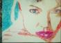 Angelina Jolie Speedpainting mit Lippenstift