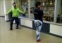 Proben für den Harlem Shake