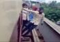 Trainsurfing in Indien