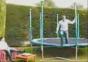Zu dicht am Trampolin gesessen