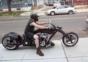 Motorrad parken