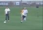 Zidane beim Torschußtraining