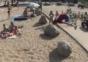 Frontflip in den Sand