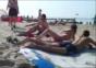 Gemeine Freunde am Strand