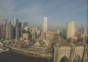 Ferngesteuertes Flugzeug fliegt über New York City