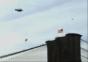Fliegende Leute über New York