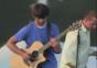 Gitarrist mit flinken Finger