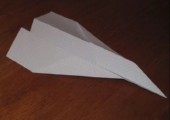 Papierflieger aus dem Weltall