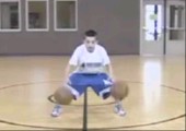 Junges Basketballtalent