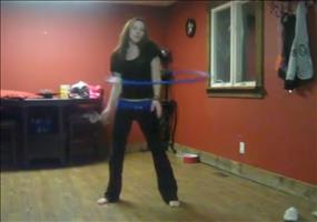 Thrift Shop Hula Hoop Dance