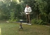 Den neuen RC Hubschrauben im Garten testen