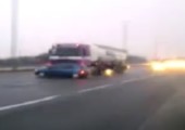 Blinder LKW Fahrer