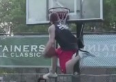 Dunking like a boss