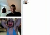 Lady Gaga bei Chatroulette
