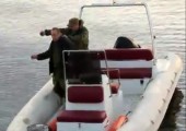 Russen beim angeln