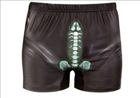Boxershorts im Röntgenlook