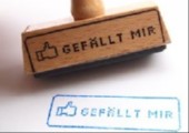 Gefällt mir-Stempel