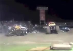 MonsterTruck erschreckt die Fans