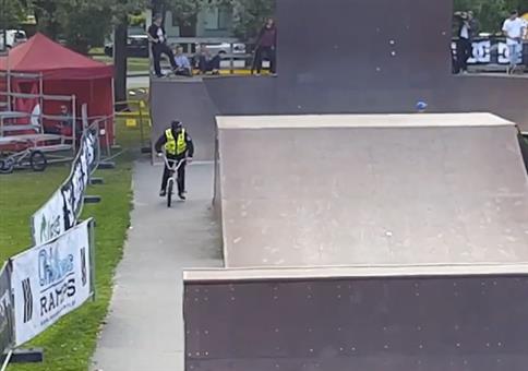 Security im Skaterpark