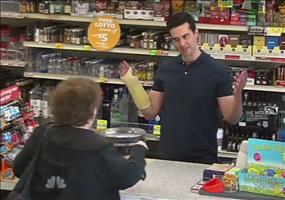 Ein merkwürdiger Kassierer