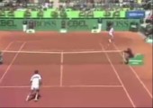 Mansour Bahrami vs. Boris Becker