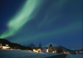 Nordlichter über Nord-Norwegen