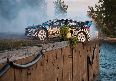 Ken Block’s GYMKHANA NINE: Raw Industrial Playground