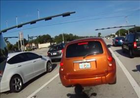 An der Ampelkreuzung eingeschlafen