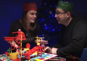 Rube Goldberg Maschine – Weihnachts Edition