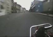 GoKartFahrt aus Sicht der CockpitCam