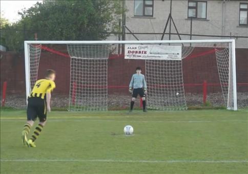 Elfmeter beim U14 Cup Finale