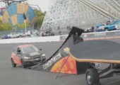 Kickflip mit Auto